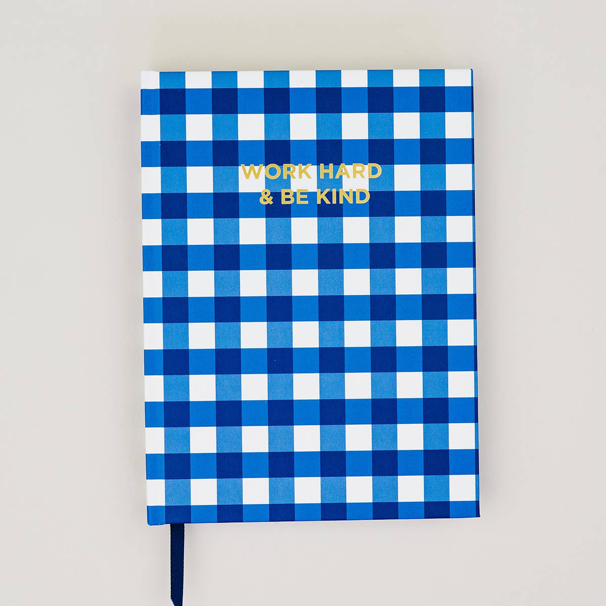 Gingham Notebook