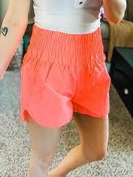 Smocked Waistband Shorts